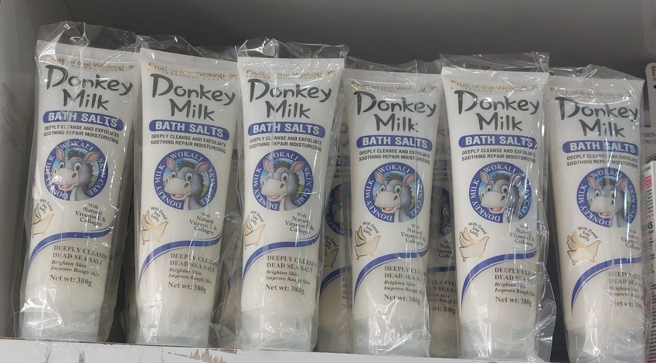 نمک بدن شیر الاغ